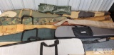 13 Assorted Rifle Cases