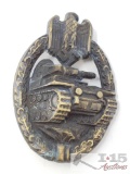 German World War II Army Bronze Tank Assault Badge