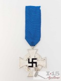 German World War II NSDAP 25 Year Faithful Service Cross