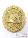 German World War II Gold Spanish Condor Legion Wound Badge
