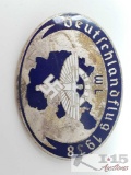 German WWII 1938 NSFK Glider Korps Badge