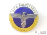 German World War II 1938 Vienna Studentbund Badge