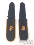 Pair of German WWII Waffen SS Adolf Hitler LAH Division EM Shoulder Boards