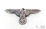 German World War II Waffen SS Schutz Staffel Officers Visor Cap Eagle