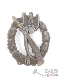 German World War II Army Bronze Infantry Assault Badge