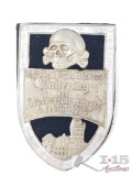 German World War II Waffen SS 1934 Wintertag Badge