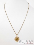 10k Gold Necklace, 4.3g