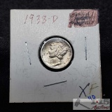 1938 Mercury Dime, Denver Mint