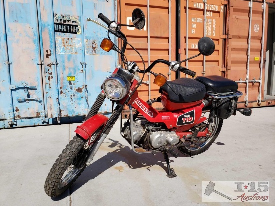 1984 Honda Trail 110, We Have 2 Keys!