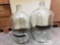 Two Beer Fermentation Glass Bottles