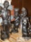 Three African Wooden Statues