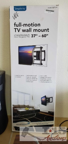 Simplicity Full Motion TV Wall Mount