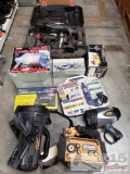 Outdoor Handheld Spotlights, Rotary Tool Set, Tap and Die Set, Portable Air Compressors, Power Tool