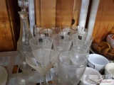 Assorted Glassware, Decor, Figurines, Rice Cooker, Mini Mixer, and More