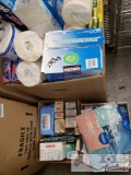 Three Boxes of Assorted Household Supplies