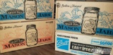 4 Boxes of Mason Jars, 3 Unopened