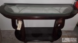 Glass Entry Table