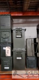 8 assorted ammo cans