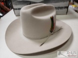 4X Beaver Stetson Cowboy Hat Size 7 1/4 with Box