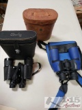 2 Binoculars with 3 Cases
