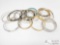 misc. statement bracelets, some sterling silver