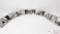 RARE MUSEUM Quality Vintage Turquoise & Sterling Silver Inlay Storyteller Concho Belt