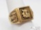 18k Gold Ring, 12.7g