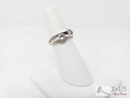 Silver Ring with Stones