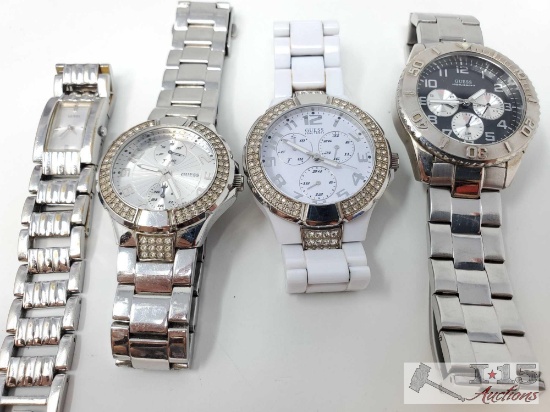4 Guess Watches
