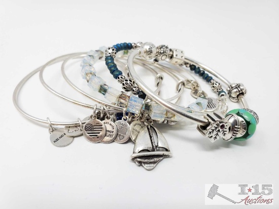 Pandora & Alex and Ani Bracelets