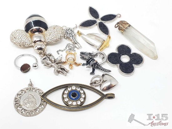 Assorted necklace pendants