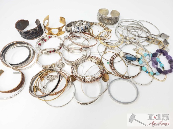 Lovely assortment of bracelets of all kinds