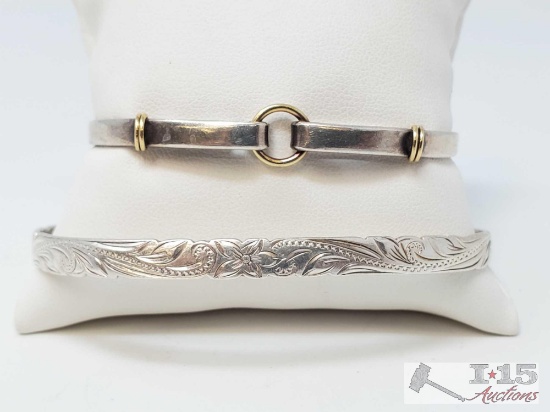 Tiffany & Co. and 1 Sterling Silver Braclets 25.5g