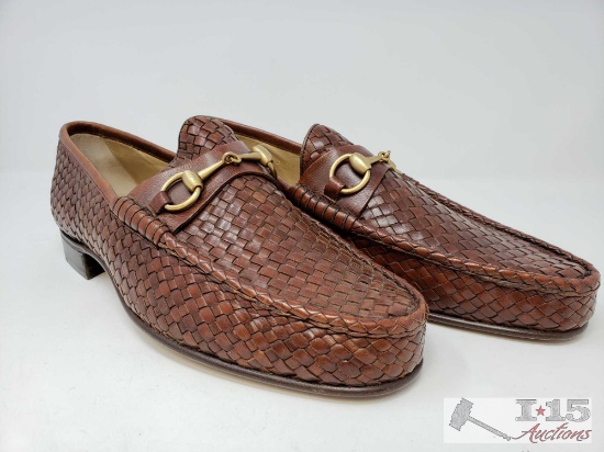 Men's Leather Gucci Slipon Shoes Size 10.5D