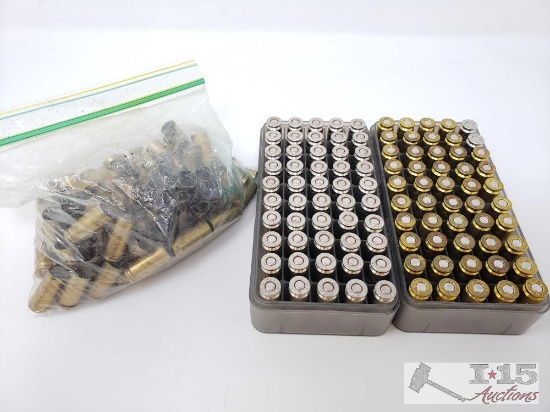 100 Rounds of 10mm Auto and Bag of Shells