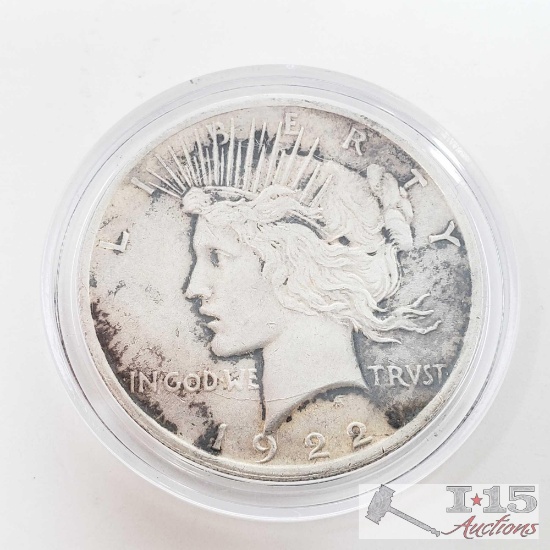1922 Silver Peace Dollar