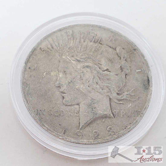 1923 Silver Peace Dollar