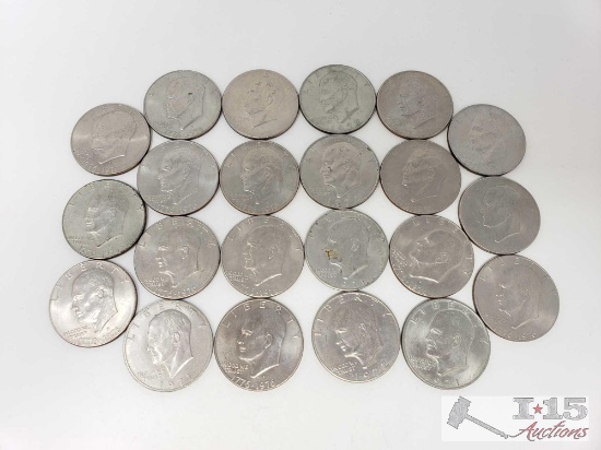 22 Eisenhower Dollars