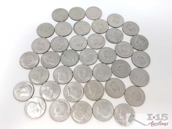 1971-1983 Kennedy Half Dollars, Nonconsecutive