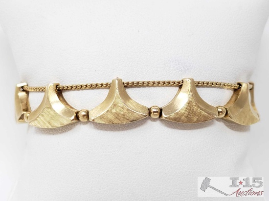 14k Gold Bracelet, 16g