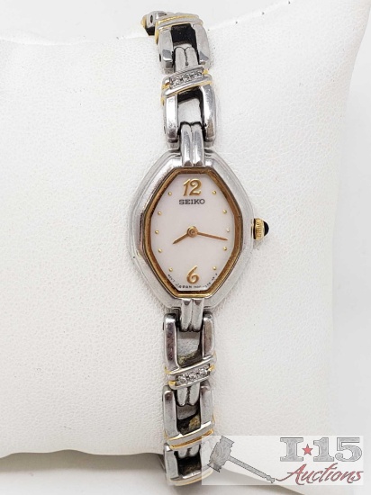 Seiko Ladies Watch with Accent Diamonds