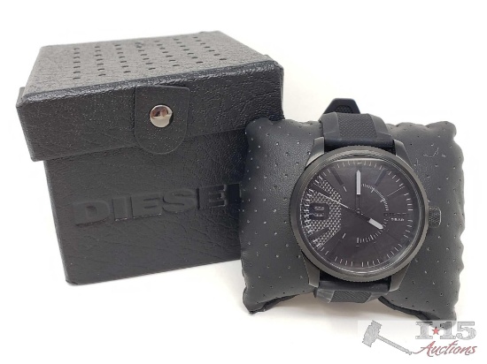 Black Diesel 5 Bar Watch with Box