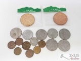 US Mint Denver Coins, Susan B Anthony Dollars, Pesos, One Cent Pieces and More