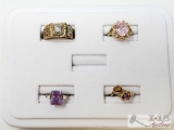 Four 14k Gold Rings, 22.6g