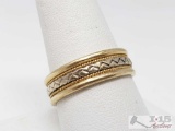 14k Gold Men's Band, 5.2g