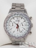 Detomaso Firenze White Dial Watch with New Battery