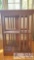 Antique oak Danner Revolving Bookcase