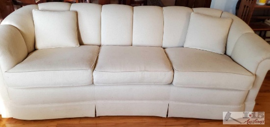 Couch with 2 Decorative Pillows