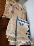 Vintage handmade quilts