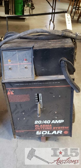 Solar 20/40 amp plasma cutting system